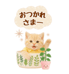 癒しにゃんこの気軽な敬語スタンプ【BIG】（個別スタンプ：13）