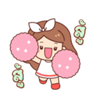 アップル：働く女性（個別スタンプ：35）