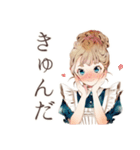 クラシカルメイドのティータイム（個別スタンプ：38）