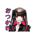 不安アピール♡地雷系女子（個別スタンプ：26）