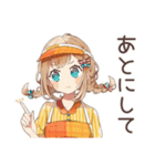 腹黒ウェイトレスの心の声★日常（個別スタンプ：6）