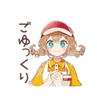 腹黒ウェイトレスの心の声★日常（個別スタンプ：8）