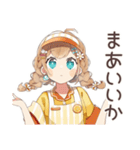 腹黒ウェイトレスの心の声★日常（個別スタンプ：12）