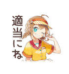 腹黒ウェイトレスの心の声★日常（個別スタンプ：15）