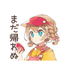 腹黒ウェイトレスの心の声★日常（個別スタンプ：28）