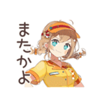 腹黒ウェイトレスの心の声★日常（個別スタンプ：34）