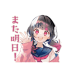 制服の女の子★通学あるある（個別スタンプ：39）