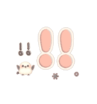 デカ文字＆日常言葉のふんわりシマエナガ（個別スタンプ：35）