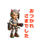 326.3Dキャラ（個別スタンプ：8）