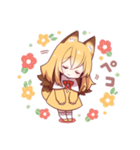 恋するきつねちゃん✿2（個別スタンプ：8）