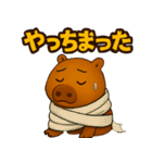 カピバラのゆるっと感情スタンプ（個別スタンプ：35）