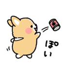 まるまるコーギー ゆるてがき（個別スタンプ：17）