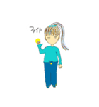 シンプルで可愛いを始めよう（個別スタンプ：2）