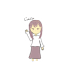 シンプルで可愛いを始めよう（個別スタンプ：7）