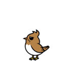 ヒバリちゃん（挨拶① 文字無し）（個別スタンプ：4）