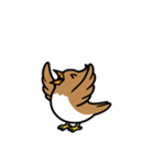ヒバリちゃん（挨拶① 文字無し）（個別スタンプ：5）