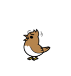 ヒバリちゃん（挨拶① 文字無し）（個別スタンプ：8）
