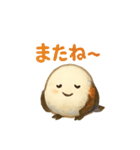 シマエナガちゃんあいさつ（個別スタンプ：5）