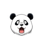 【ビックリする動物達 3】（個別スタンプ：6）