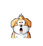 【ビックリする動物達 3】（個別スタンプ：7）