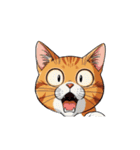 【ビックリする動物達 3】（個別スタンプ：8）