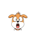 【ビックリする動物達 3】（個別スタンプ：9）