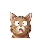 【ビックリする動物達 3】（個別スタンプ：10）