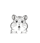 【ビックリする動物達 3】（個別スタンプ：11）