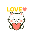 白猫みーちゃん(Revised Version)（個別スタンプ：7）