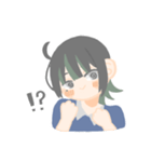 クロさん日常スタンプ（個別スタンプ：7）