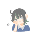 クロさん日常スタンプ（個別スタンプ：10）