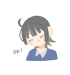 クロさん日常スタンプ（個別スタンプ：13）