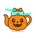 ヤカンの介のハロウィンスタンプ（個別スタンプ：1）