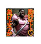 ※主人公〜気取りの‼︎ゲイの黒人男性♡（個別スタンプ：4）
