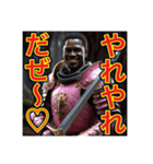※主人公〜気取りの‼︎ゲイの黒人男性♡（個別スタンプ：8）