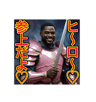 ※主人公〜気取りの‼︎ゲイの黒人男性♡（個別スタンプ：15）