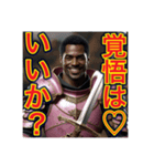 ※主人公〜気取りの‼︎ゲイの黒人男性♡（個別スタンプ：30）