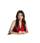 女性アナウンサー C（個別スタンプ：9）