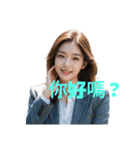 女性アナウンサー C（個別スタンプ：39）