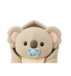 ちっちゃいコアラくんのぬいぐるみ②（個別スタンプ：6）