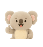 ちっちゃいコアラくんのぬいぐるみ②（個別スタンプ：18）