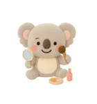 ちっちゃいコアラくんのぬいぐるみ②（個別スタンプ：34）
