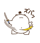デブくま（ふとっちょ侍）（個別スタンプ：2）
