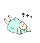 色んな場面で使えるゆるもち赤ちゃん（個別スタンプ：21）