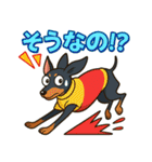 ミニピン・リアクションスタンプ（個別スタンプ：40）