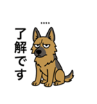 名前入りシェパード（個別スタンプ：6）