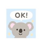 コアラ 日本語（個別スタンプ：7）