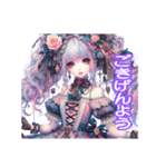 ゴスロリGIRL′S ③（個別スタンプ：4）