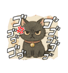 私のくろにゃんスタンプ（個別スタンプ：11）