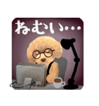 【プードルのおうち】動くよ！Pop-Up！（個別スタンプ：15）